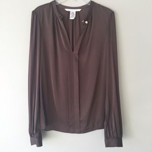DVF Silk Blouse
